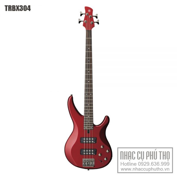 Guitar bass yamaha TRBX304 red