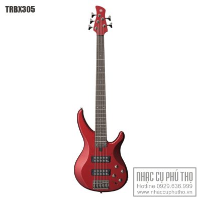 Guitar bass yamaha TRBX305 red